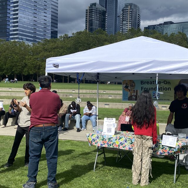 Breathe-On community awareness event